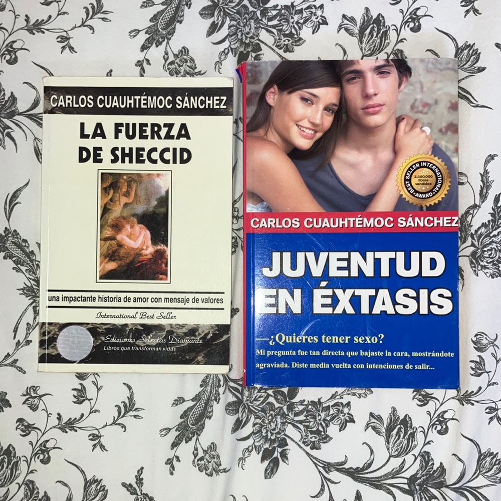 Popular Spanish books by Carlos Cuauhtémoc Sanchez.